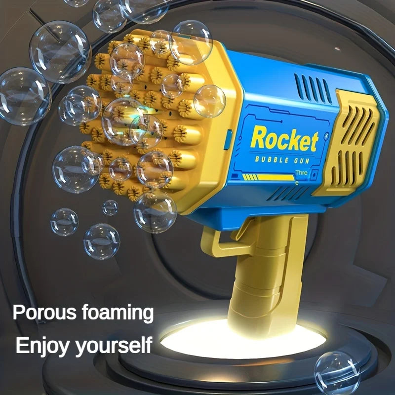 ROCKET תותח בועות סבון חשמלי חוויתי לכל המשפחה