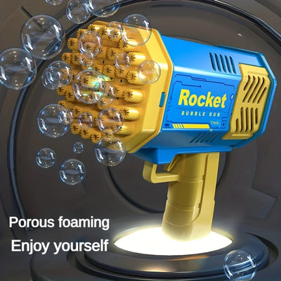 ROCKET תותח בועות סבון חשמלי חוויתי לכל המשפחה